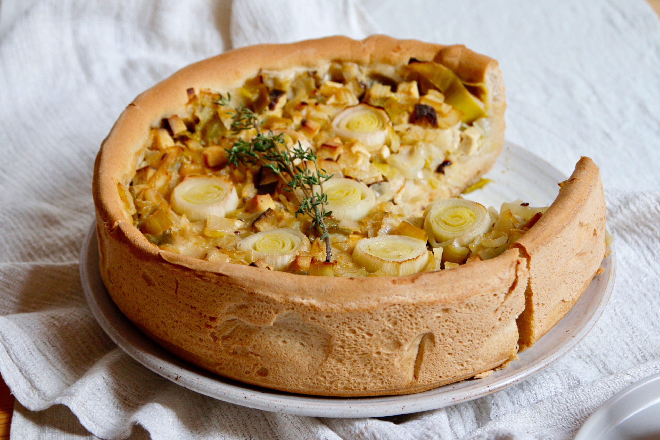 Veganer Zwiebelkuchen - hannoverspeist