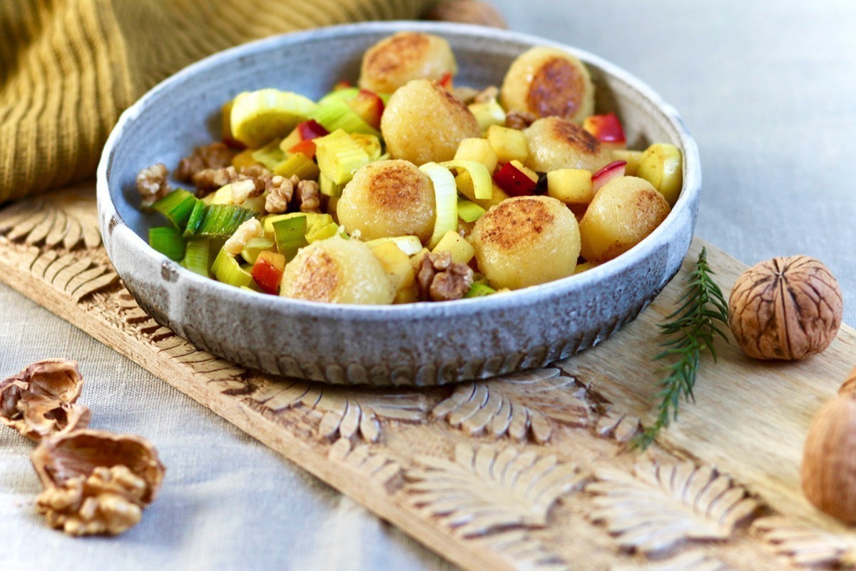 Knödel-Pfanne - hannoverspeist