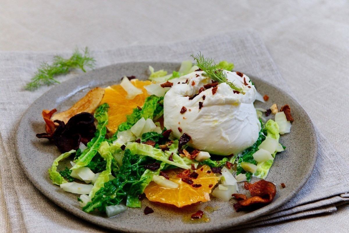 Wirsing-Fenchel-Salat