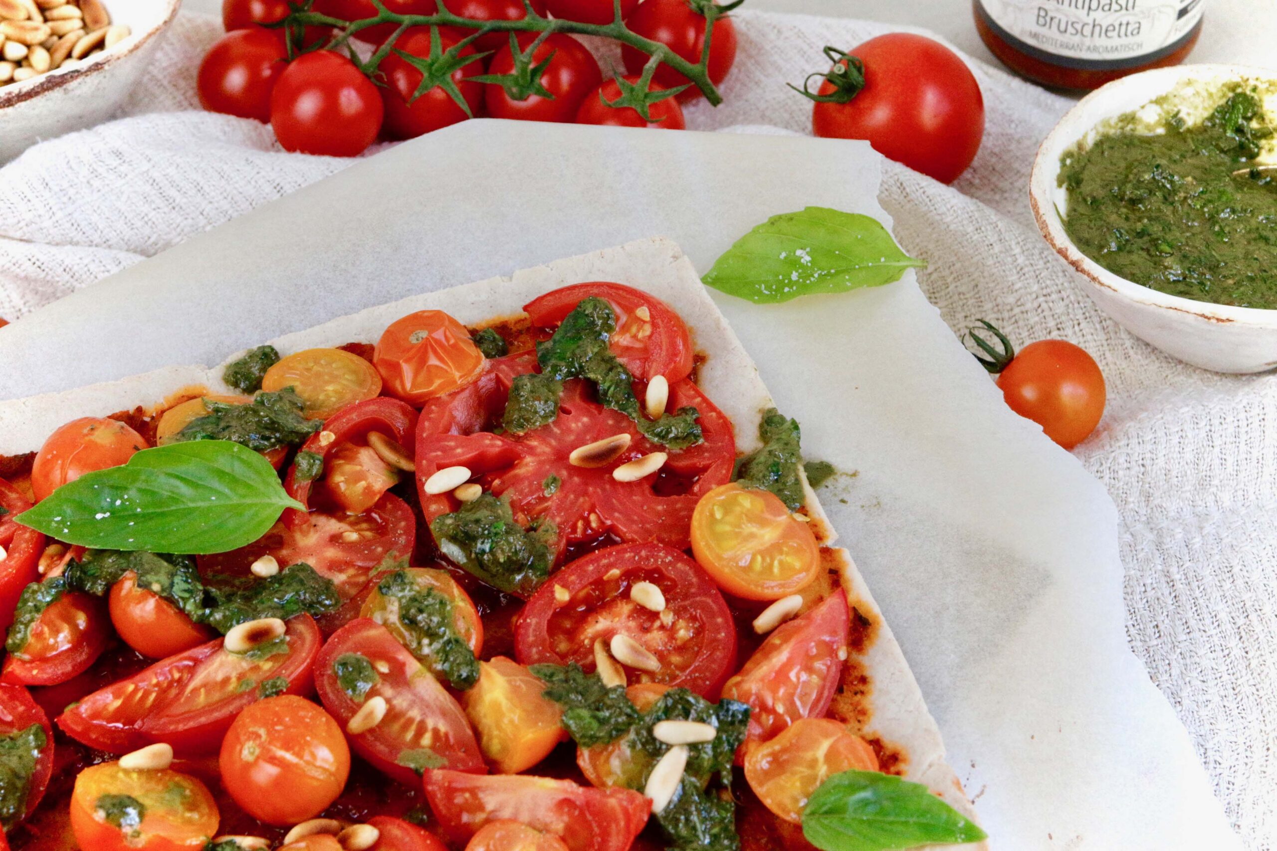 Tomaten-Flammkuchen - hannoverspeist
